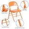 Emma and Oliver 2 Pack Home & Office Colorful Metal Folding Chair Teen and Event Seating